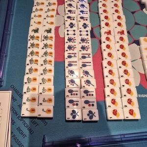 Golf & Tennis & Baseball Cap Mahjong Tile Set